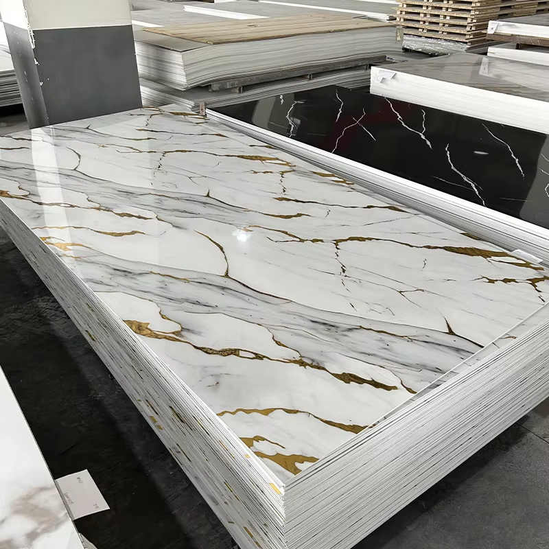Stone Texture PVC Marble UV Wall Panel
